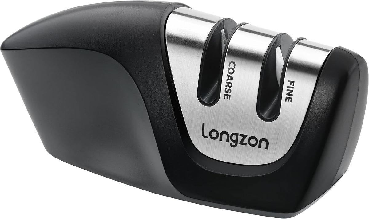 longzon Afilador de Cuchillos Magn¨¦tico para Cuchillos Lisos y Dentados