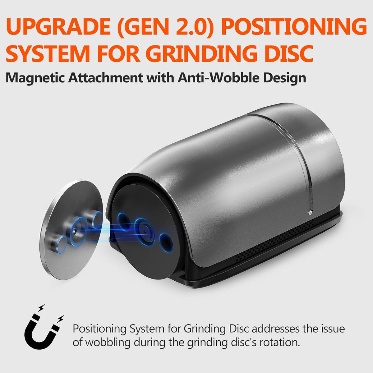 Longzon ZForge V2 Electric Rolling Knife Sharpener Adjustable 10°–25° Magnetic Angles